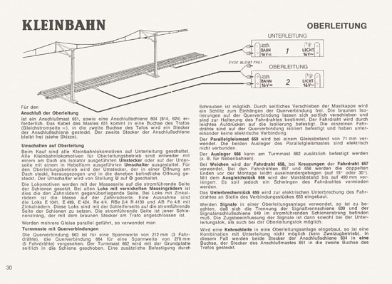 Kleinbahn Katalog 1969