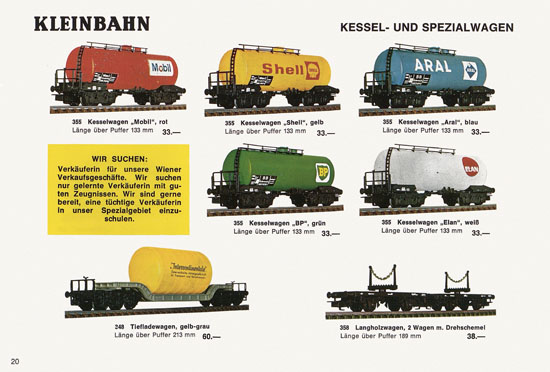 Kleinbahn Katalog 1971-1972