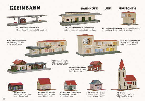 Kleinbahn Katalog 1973-1974