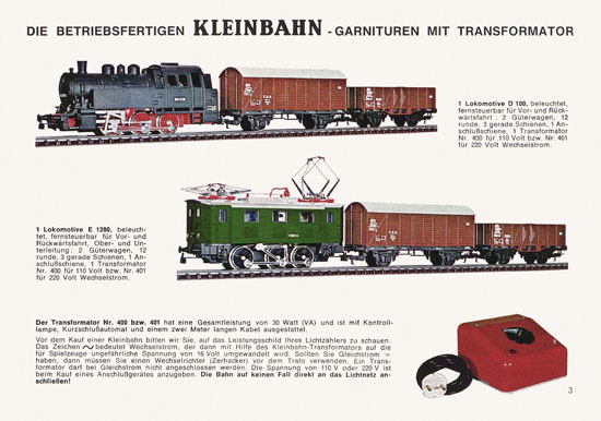 Kleinbahn Katalog 1975-1976