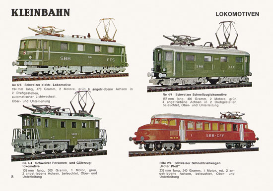 Kleinbahn Katalog 1975-1976