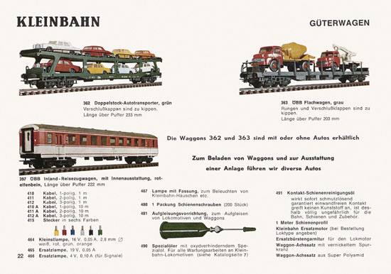 Kleinbahn Katalog 1975-1976