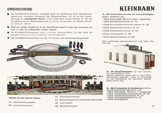 Kleinbahn Katalog 1975-1976