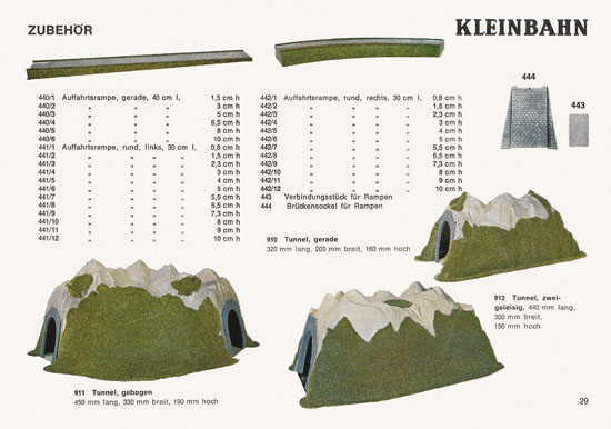 Kleinbahn Katalog 1975-1976