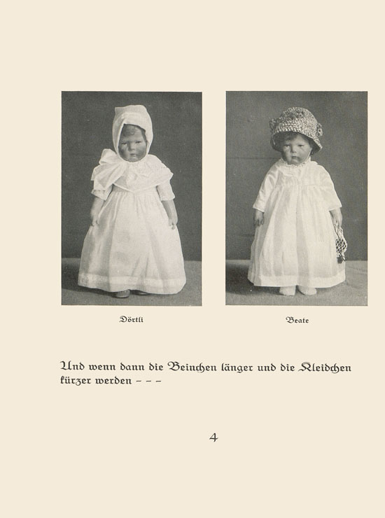 Käthe Kruse Puppen Katalog 1915