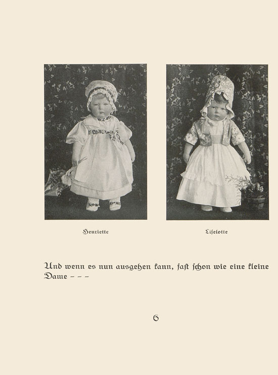 Käthe Kruse Puppen Katalog 1915