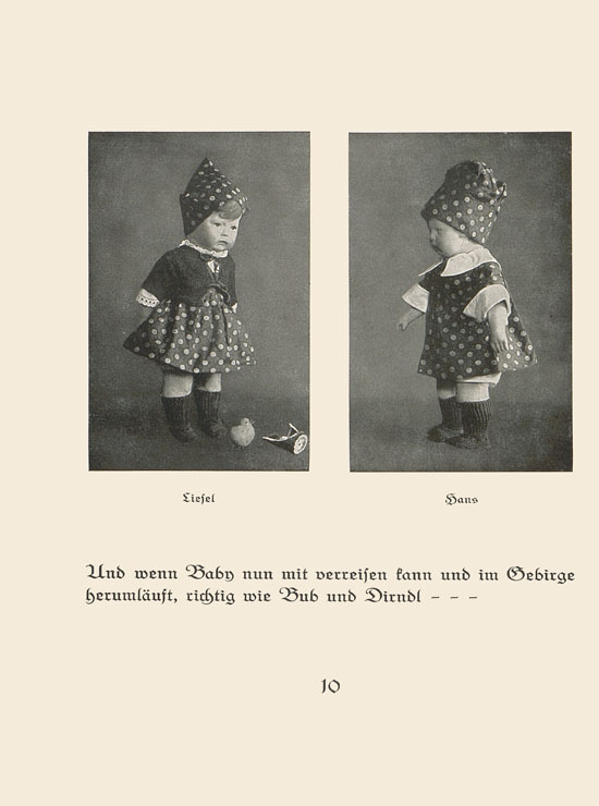 Käthe Kruse Puppen Katalog 1915