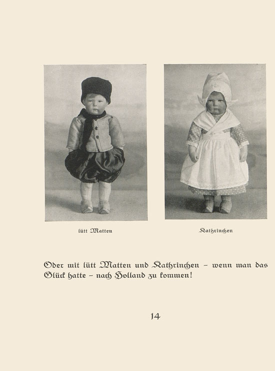 Käthe Kruse Puppen Katalog 1915