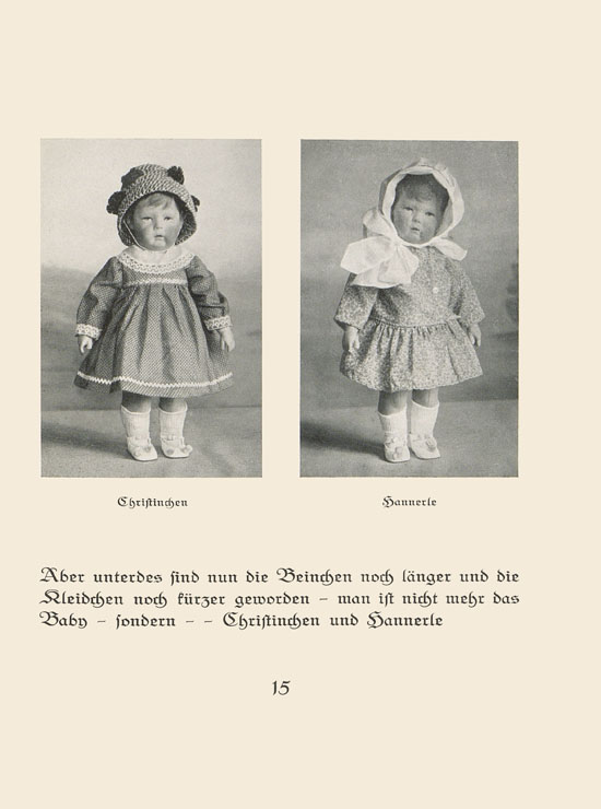 Käthe Kruse Puppen Katalog 1915