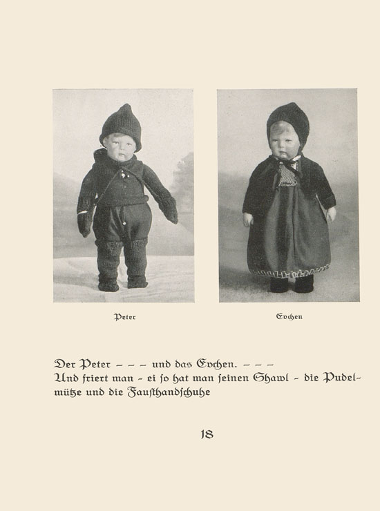 Käthe Kruse Puppen Katalog 1915