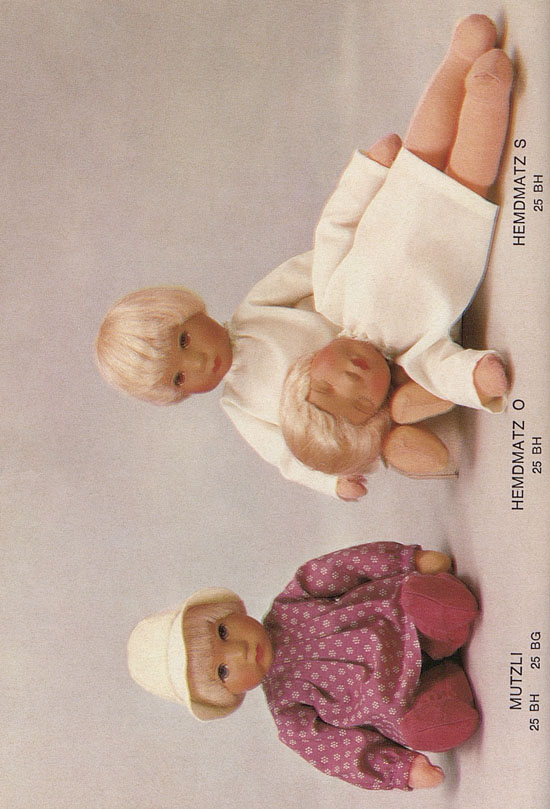 Käthe Kruse Puppen Katalog 1981-1982