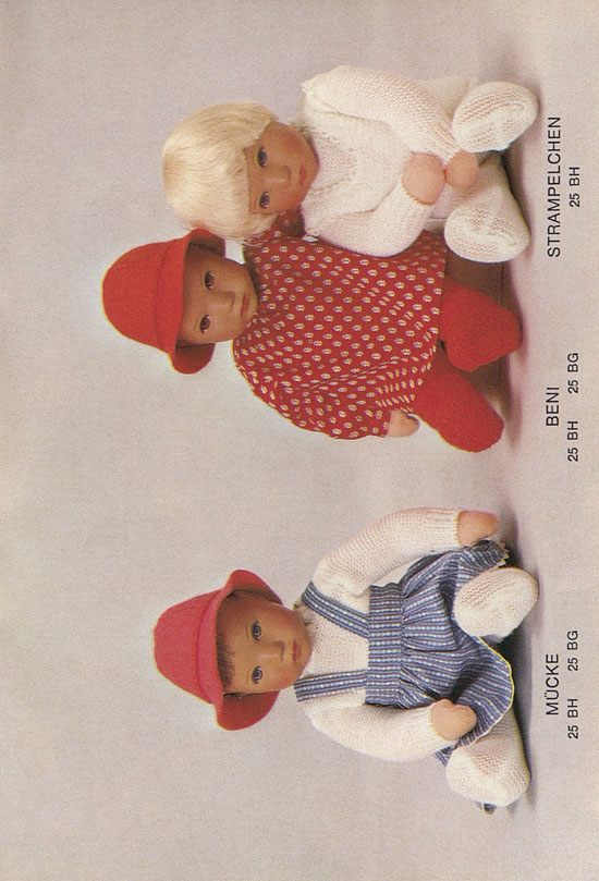 Käthe Kruse Puppen Katalog 1981-1982