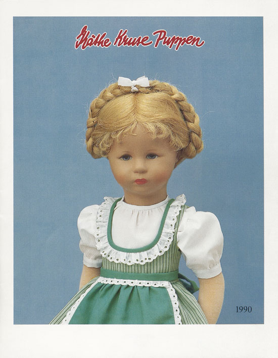 Käthe Kruse Puppen Katalog 1990