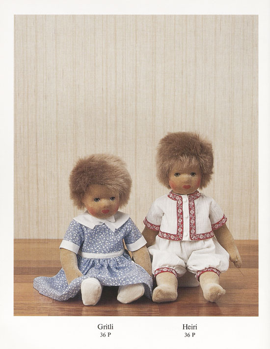 Käthe Kruse Puppen Katalog 1990