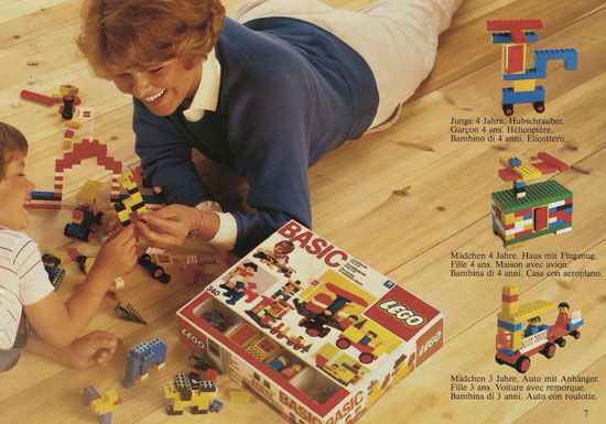 Lego Basic Prospekt 1986