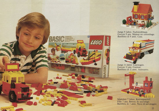 Lego Basic Prospekt 1986