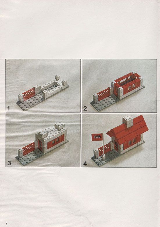 Lego Bauanleitung 1973