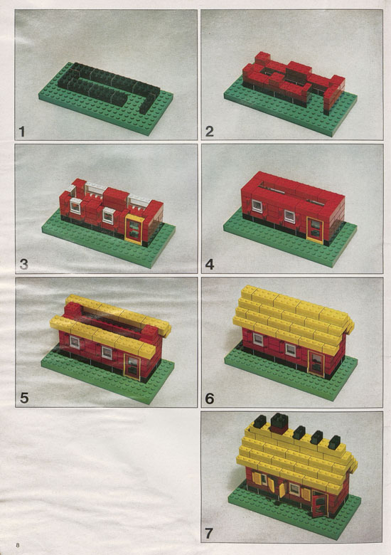 Lego Bauanleitung 1973