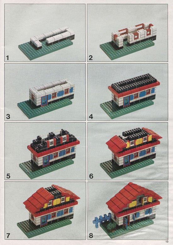 Lego Bauanleitung 1973