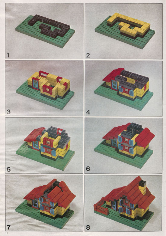 Lego Bauanleitung 1973