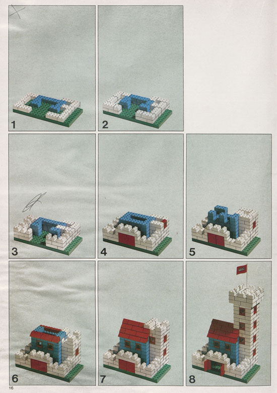 Lego Bauanleitung 1973