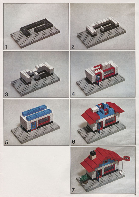 Lego Bauanleitung 1973