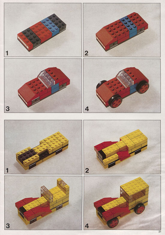 Lego Bauanleitung 1973