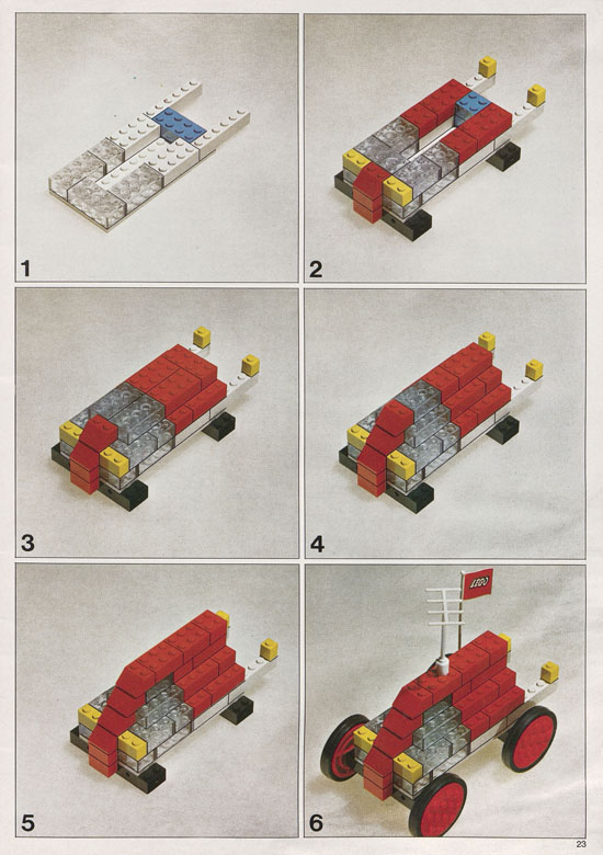 Lego Bauanleitung 1973