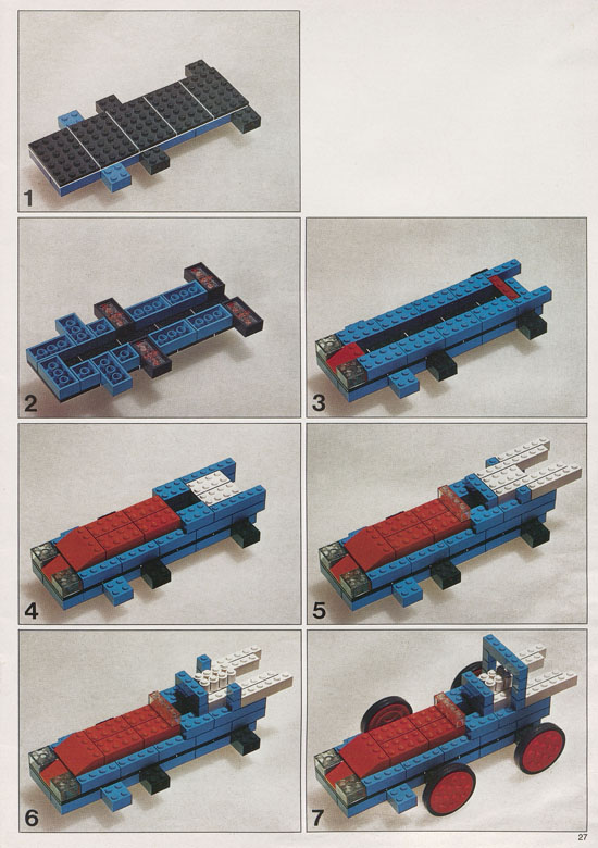 Lego Bauanleitung 1973