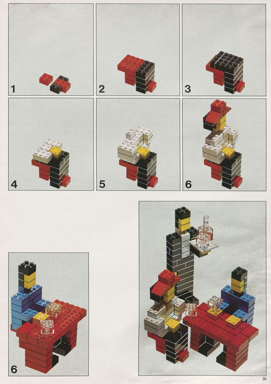 Lego Bauanleitung 1973