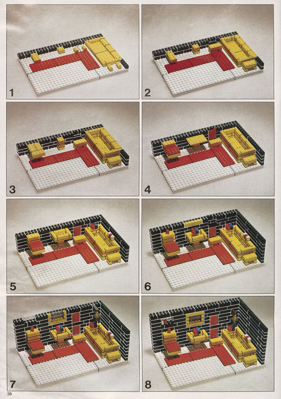 Lego Bauanleitung 1973