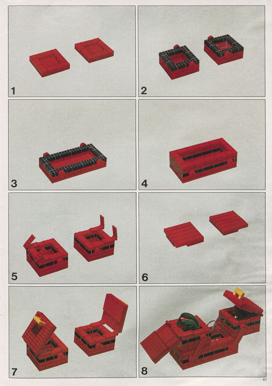 Lego Bauanleitung 1973