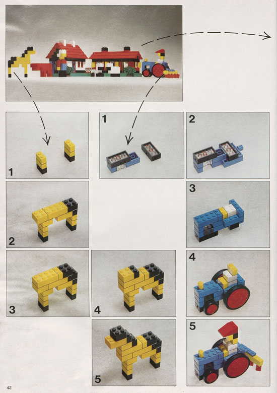 Lego Bauanleitung 1973