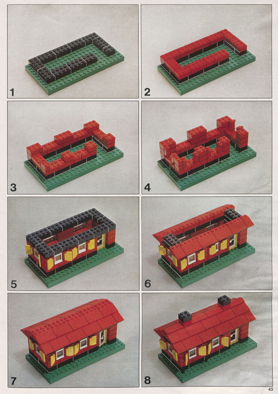 Lego Bauanleitung 1973