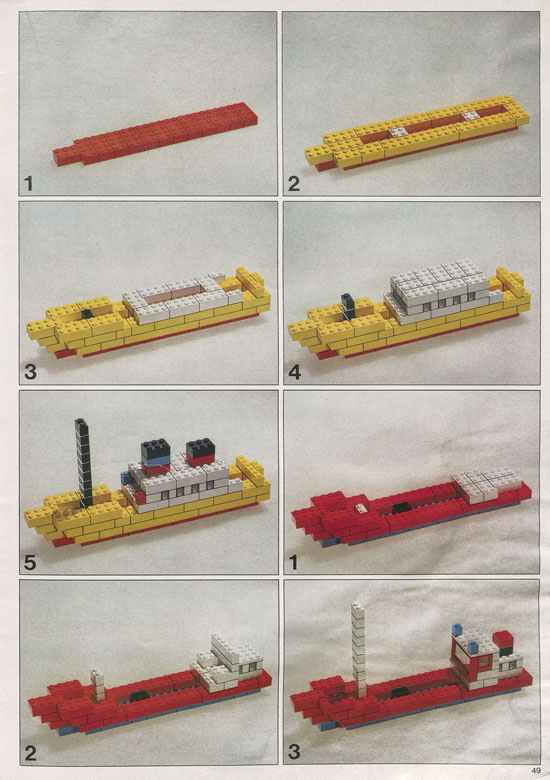 Lego Bauanleitung 1973