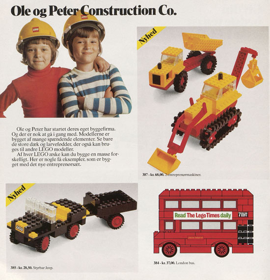 Lego Prospekt 1976