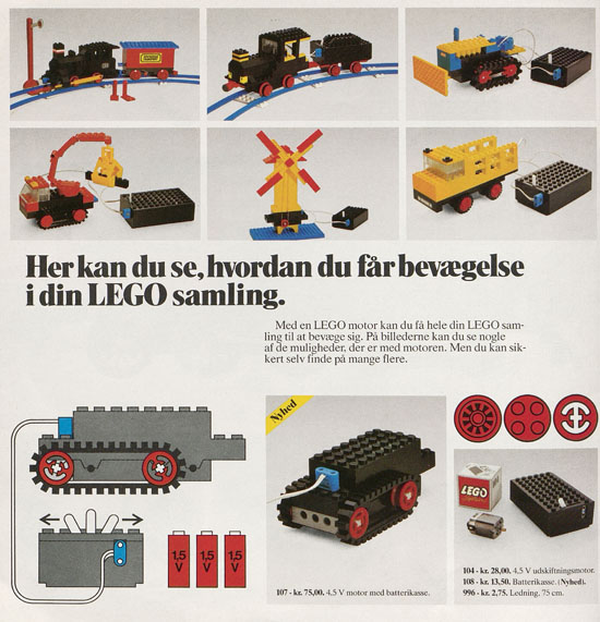 Lego Prospekt 1976