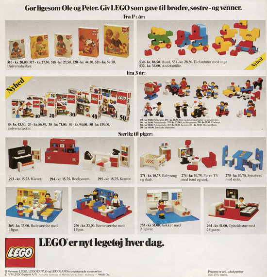 Lego Prospekt 1976