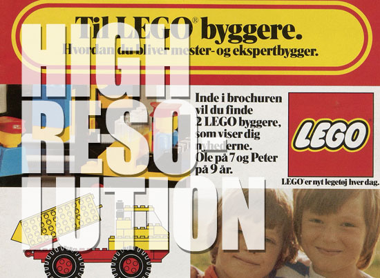 Lego Prospekt 1976