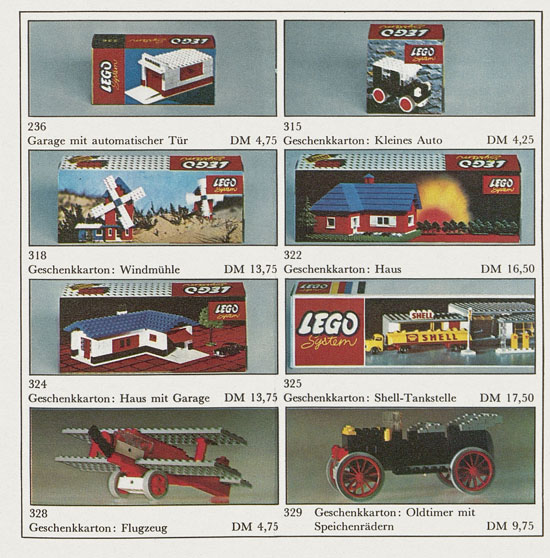 Lego System Sortiment 1967