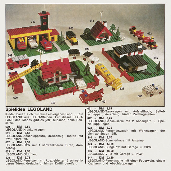 Lego Katalog 1970