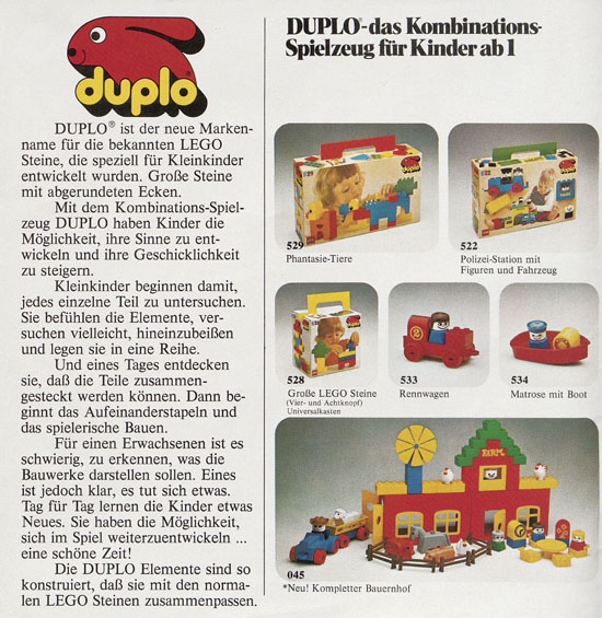 Lego Katalog 1979