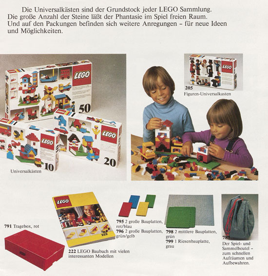 Lego Katalog 1979