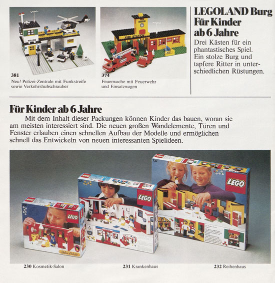 Lego Katalog 1979