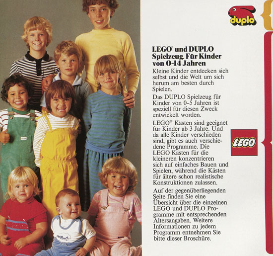 Lego & Duplo Programm 1983