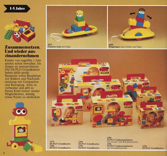 Lego & Duplo Programm 1983