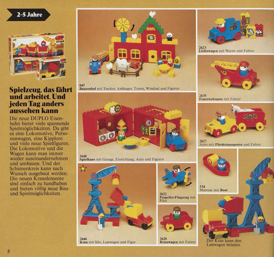 Lego & Duplo Programm 1983