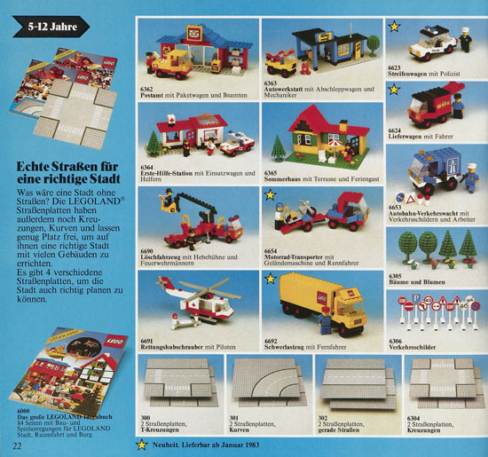 Lego & Duplo Programm 1983