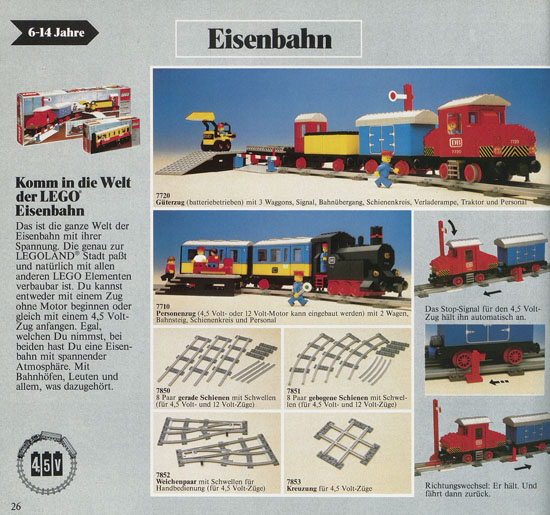 Lego & Duplo Programm 1983