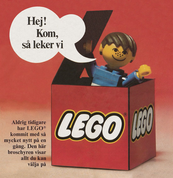 Lego catalogue Sweden 1974